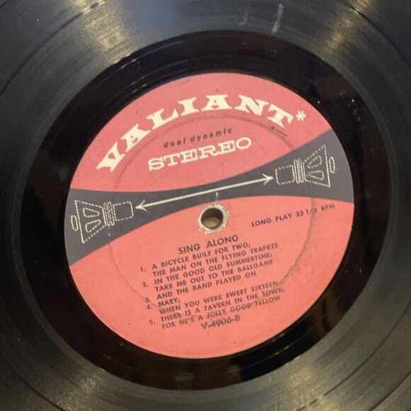 The Stay-Up-Lates Sing Along (Vinyl) Valiant V-4906 Good Album Record LP - Picture 8 of 10